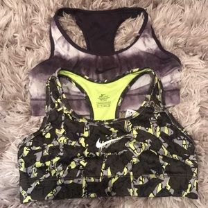BUNDLE! Nike Dri-Fit sports bras (XS)